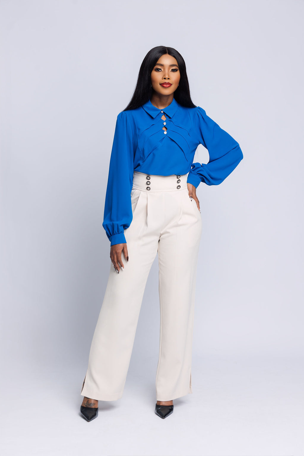 Saphire Whisper Blouse
